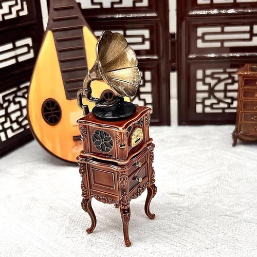 Miniature gramophone vintage - gramophone,