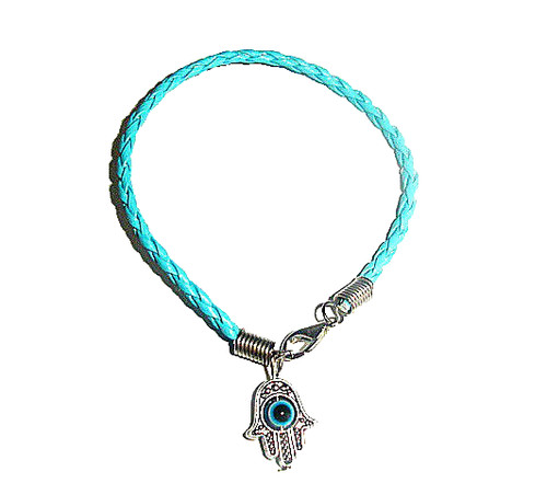 Greek evil eye charm bracelet - greek,