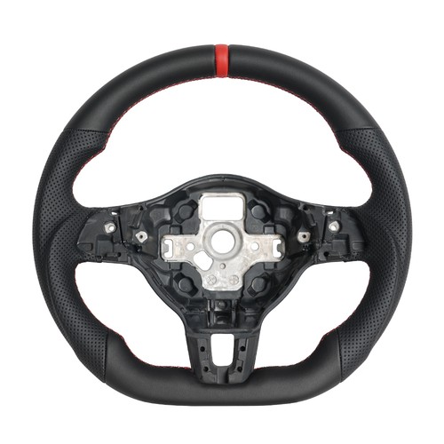 Racing full leather steering - full,