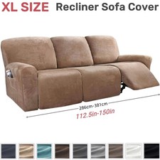 Extra Wide Recliner Sofa