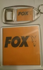 FOX BIVVY TABLE CARP FISHING TACKLE COASTER & KEYRING 