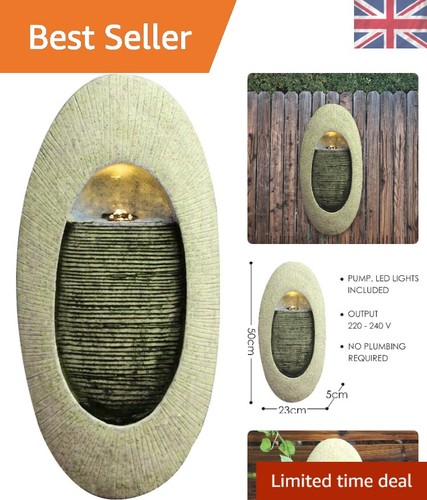 Garden water feature - feature, wall