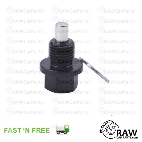 Black magnetic sump - black,