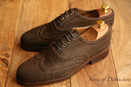 Grenson brown rough out suede - grenson,