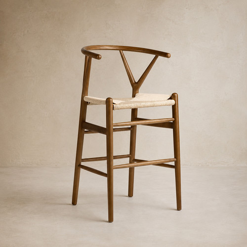 Natural bar stool - bar, wish