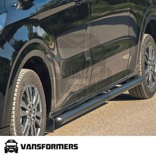 Vauxhall Vivaro 2014-2018 Black Side Bars Long Wheel Base LWB