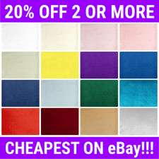 Plush Plain Velvet Upholstery