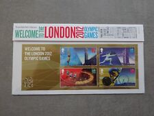 Royal Mail Stamp Presentation Pack 474 Welcome To The London 2012 Olympic Games