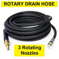 4m DRAIN CLEANING HOSE with