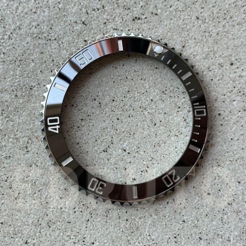 Black ceramic watch bezel - ceramic,