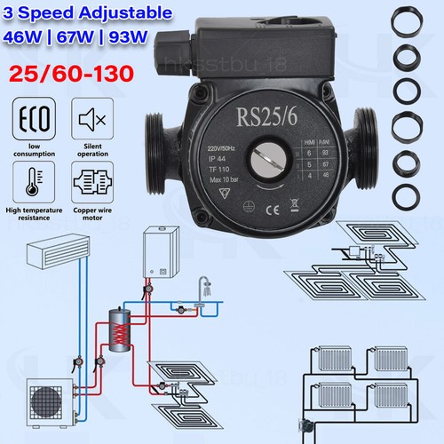 130 central heating pump - 25/60-130,