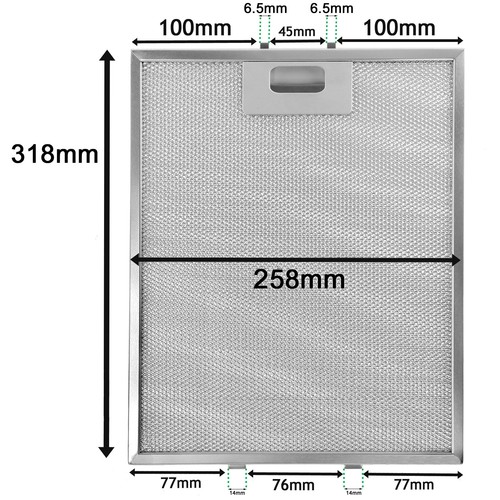 Metal mesh filter - metal, teka