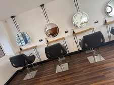 hair salon set up x2 laydown