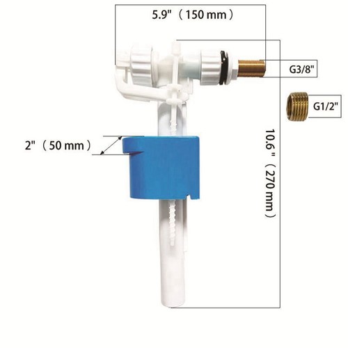 Universal cistern fill - universal,