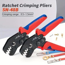 SN-48B Crimper Wire Connectors Terminals Spade Crimp Electrical Tool Set Kit UK