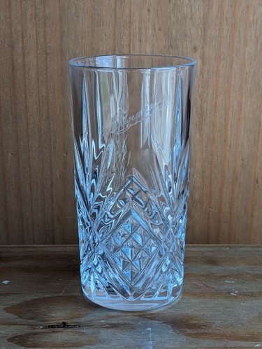 Schweppes cut glass - glass, ball