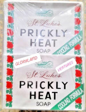 Prickly Heat Cooling Soap 100g For Itchy Body, Sweat Rash x 2pc