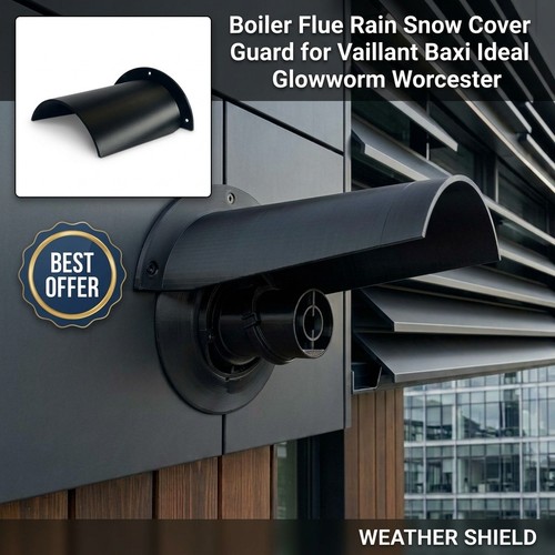 Boiler flue rain snow - flue,