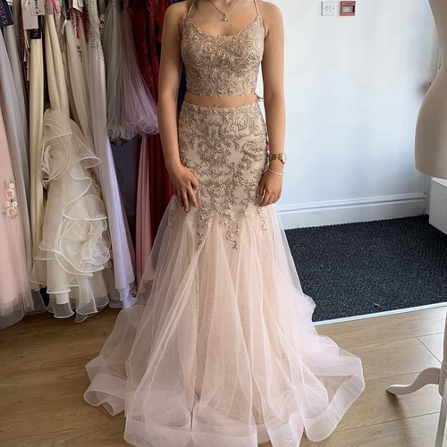 Blush pink two - two-piece, lace