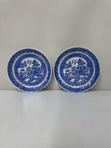 Pair vintage blue - pair,