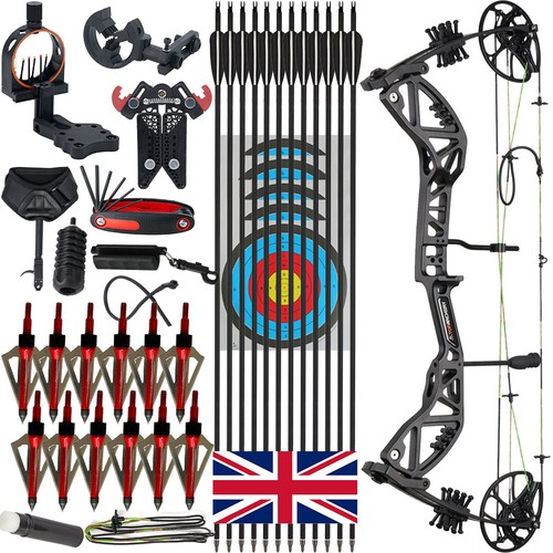 Compound bow set 70lbs - bow,