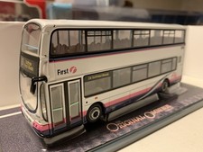 Corgi OM41214 Wright Gemini Eclipse First Leicester Bus Saffron Cross Roads