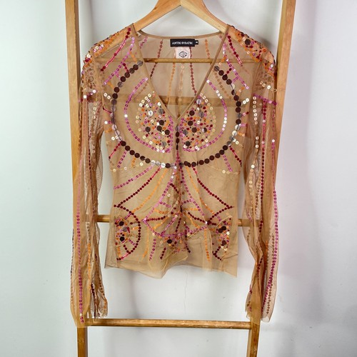 Antik batik blouse - blouse, top