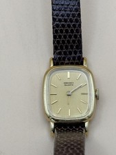 Ladies Seiko quartz watch 1400-6560 - Gold Face - For Refurbishment