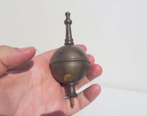 Antique brass clock - antique,