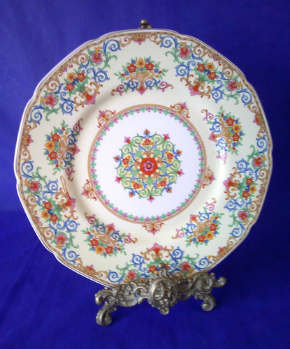 Art deco grindley dinner plate - grindley,