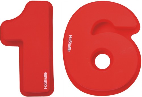 Large silicone number - silicone, cake