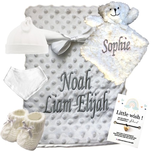 Personalised baby blanket - baby,