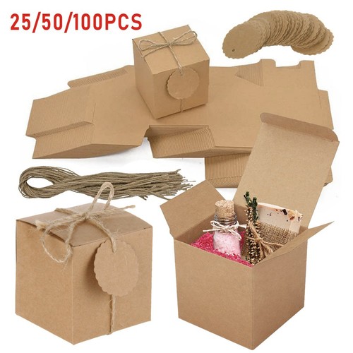Brown kraft gift - 50, boxes