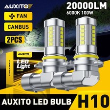 2x H10 9145 LED Fog Light