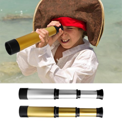 Telescope brass spyglass - brass,