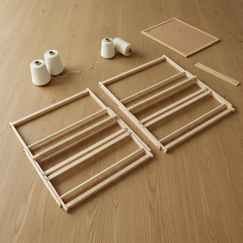 Wooden weaving loom - wooden,