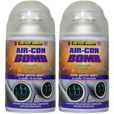 2x Air Con Bomb AC Spray Cleaner Conditioning Purifier Valet Cleaning Car 150ml