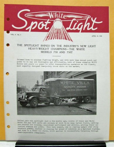 1938 white truck model - 1938,