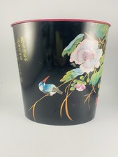 Vintage Waste Paper Bin Tin