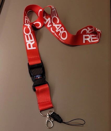 Recaro red lanyard for - red, fiesta