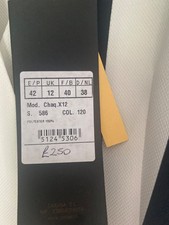 Blazer Blie and white stripe Luis Civit