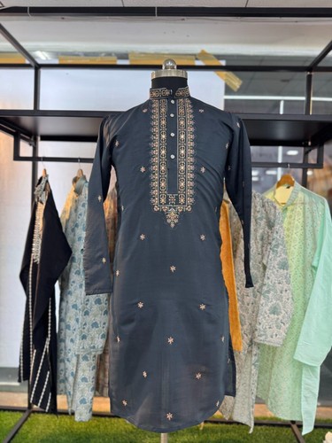 Exclusive cotton kurta pajama - cotton,