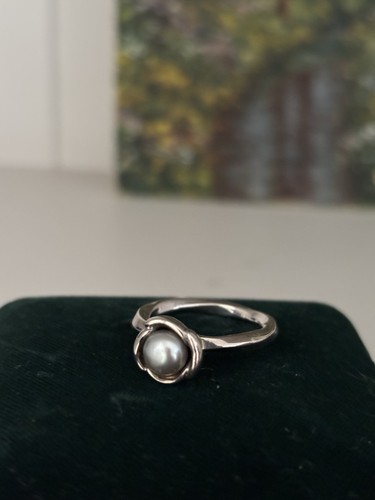 925 silver grey pearl - silver,