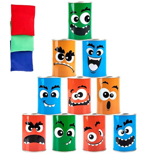 Tin can alley game - tin,