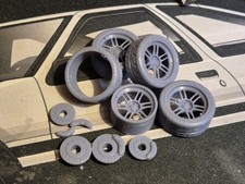 19" ENKEI RPF 1.18 Wheels And Toyo Tyres Scale Model Diecast 