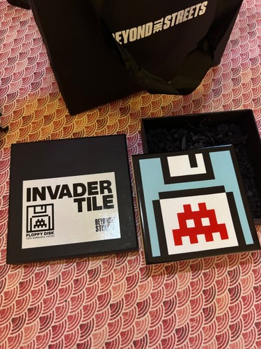 Invader tile floppy disk - floppy,