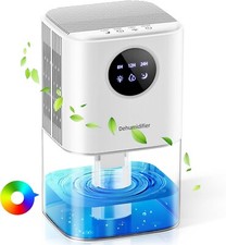 Dehumidifier for Bedroom, 58oz Small Dehumidifier for Home Bathroom,(500 Sq.Ft)