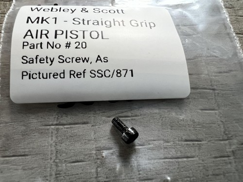 Spare part for webley - &, scott