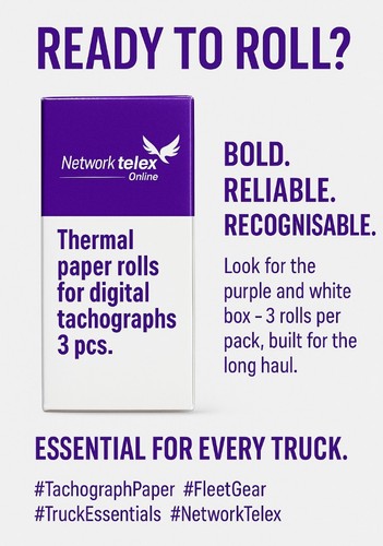 Digital tachograph rolls - rolls, tacho