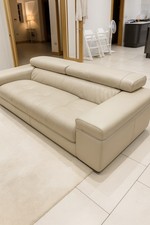 Sale: Natuzzi Cream Leather